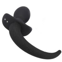 Titus Vibrating Silicone Puppy Tail Pro M