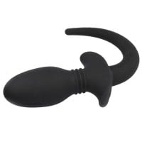 Titus Vibrating Silicone Puppy Tail Pro L