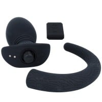 Titus Vibrating Silicone Puppy Tail Pro L