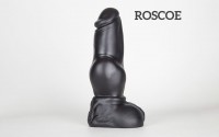 Weredog Roscoe Dog Dildo Jet Small