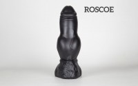 Weredog Roscoe Dog Dildo Jet Medium