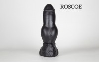 Psí dildo Weredog Roscoe Crimson/White extra velké