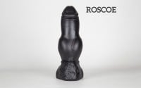 Psí dildo Weredog Roscoe Crimson/White velké