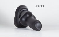 Weredog Rutt Dog Dildo Crimson/Jet Extra Large