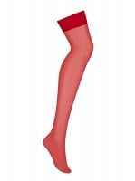 Obsessive S800 Stockings Red