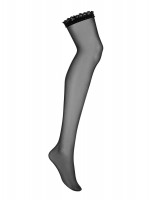 Punčochy Obsessive Slevika Stockings černé