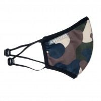 Rouška Addicted AC087 Camo Mask maskáčová zelená