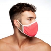Addicted AC113 Red Stripes Face Mask
