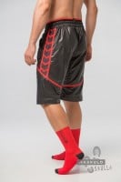 Maskulo AC077-10 Fetish Crew Socks Red