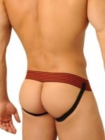 Jocksy M&K Fist Leather čierno-červené