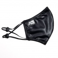 Addicted AC108 Shiny Face Mask Black