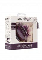 Vibračné vajíčko Shots Toys fialové