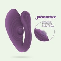 Crushious Pleasuriser Thumping Vibrator