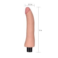 Vibračné dildo Lovetoy Real Softee 9″