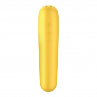 Satisfyer  Dual Love Air Pulse Vibrator Yellow