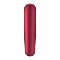 Vibrátor s tlakovými vlnami Satisfyer Dual Love Red