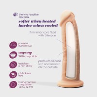 Realistické dildo Crushious Tessudo 6 Inch telové