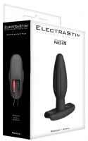 ElectraStim Silicone Noir Rocker Butt Plug Small