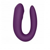 Vibrátor pre páry Satisfyer Double Joy Violet