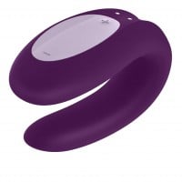 Vibrátor pro páry Satisfyer Double Joy Violet