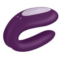 Vibrátor pre páry Satisfyer Double Joy Violet