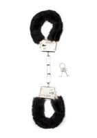 Shots Toys Furry Handcuffs Pink