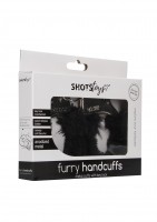 Shots Toys Furry Handcuffs Pink