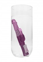 Shots Toys Rotating Rabbit Pearl Vibrator Purple