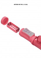 Shots Toys Rotating Beetle Pearl Vibrator Pink