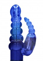 Shots Toys Rotating Bubbles Vibrator Blue