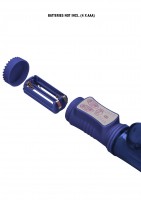 Shots Toys Rotating Bubbles Vibrator Blue