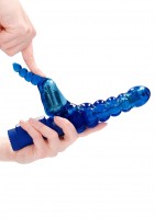 Shots Toys Rotating Bubbles Vibrator Blue