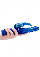 Shots Toys Rotating Bubbles Vibrator Blue