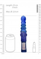 Shots Toys Rotating Bubbles Vibrator Blue