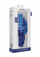 Shots Toys Rotating Bubbles Vibrator Blue