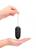 Shots Toys Wireless Vibrating Egg Big Black