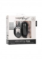 Vibračné vajíčko Shots Toys Wireless Big čierne