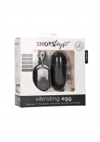 Vibrační vajíčko Shots Toys Wireless Big černé