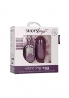 Vibrační vajíčko Shots Toys Wireless Big fialové