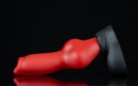 Psí dildo Weredog Rutt Crimson/Jet velké