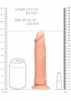 RealRock Realistic Dildo 8″ Flesh