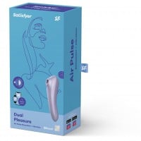 Vibrátor s tlakovými vlnami Satisfyer Dual Pleasure White