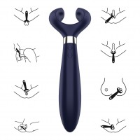 Multifunkčný vibrátor Satisfyer Endless Fun modrý