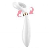 Multifunkčný vibrátor Satisfyer Partner Multifun 3 biely