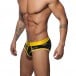 Slipy Addicted AD764 Camo Stripe Brief maskáčovo-žluté