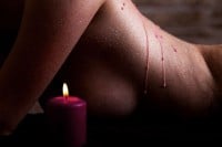 SM svíčka Ouch! Wax Play růže