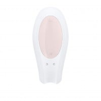 Vibrátor pre páry Satisfyer Double Joy Violet