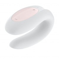 Vibrátor pro páry Satisfyer Double Joy White