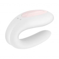 Vibrátor pre páry Satisfyer Double Joy White