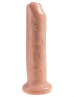 Realistické dildo King Cock 7″ Uncut Light